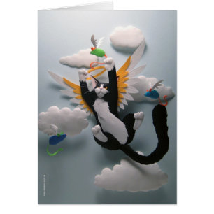 Cat Heaven Card