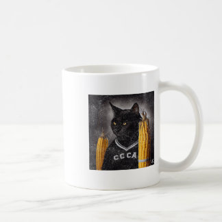 Cat Hockey Corn On The Cob  Coffee Mug