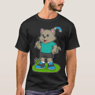 Cat Hockey Hockey stick Sports T-Shirt