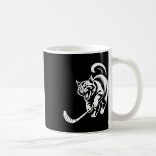Cat Hockey Player Team Hockey Lovers Kitten Hockey Coffee Mug