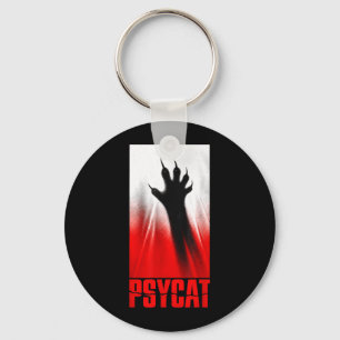 Cat Horror Movie Key Ring