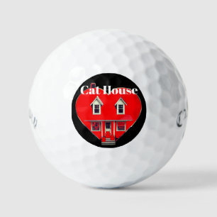 CAT HOUSE GOLF BALLS