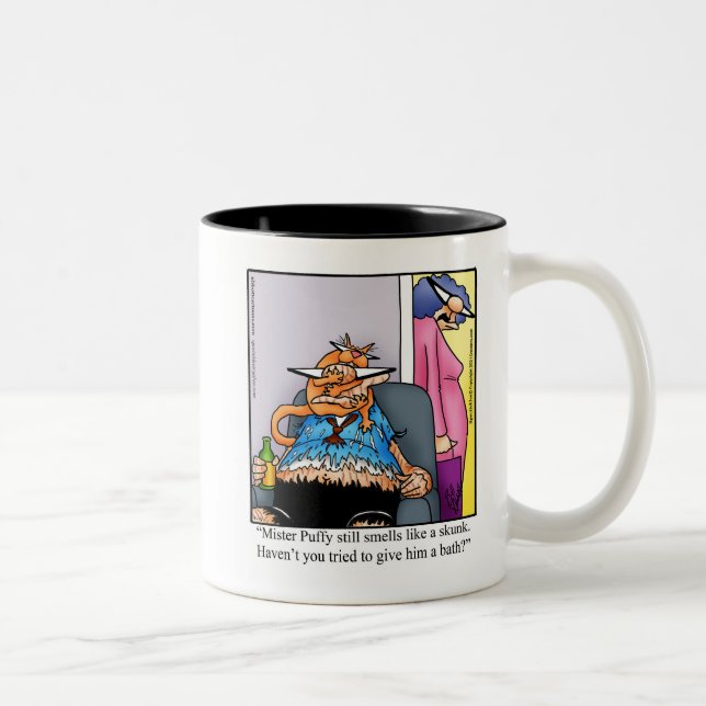 Cat Humour Coffee Mug (Right)