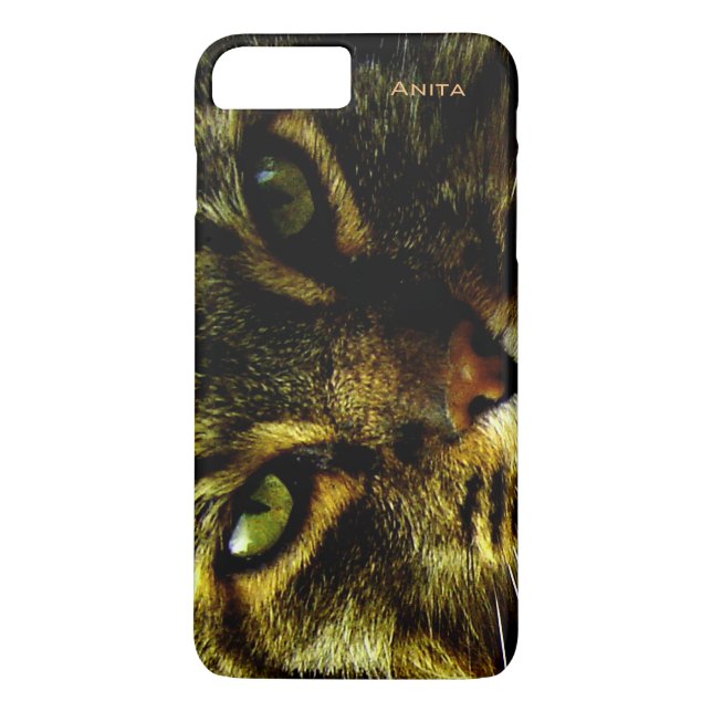 Cat Hypnotising Eyes Photo Case-Mate iPhone Case (Back)