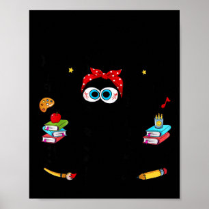 Cat I Survived 67 Days Of School Teachers Students Poster