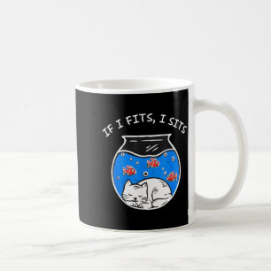 Cat If It Fits I Sits Coffee Mug