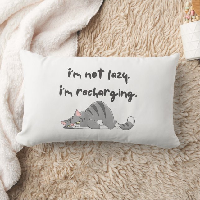 Cat - I'm not lazy Pillows (Blanket)