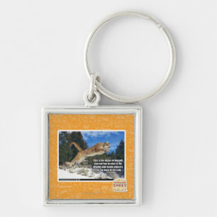Cat image key ring