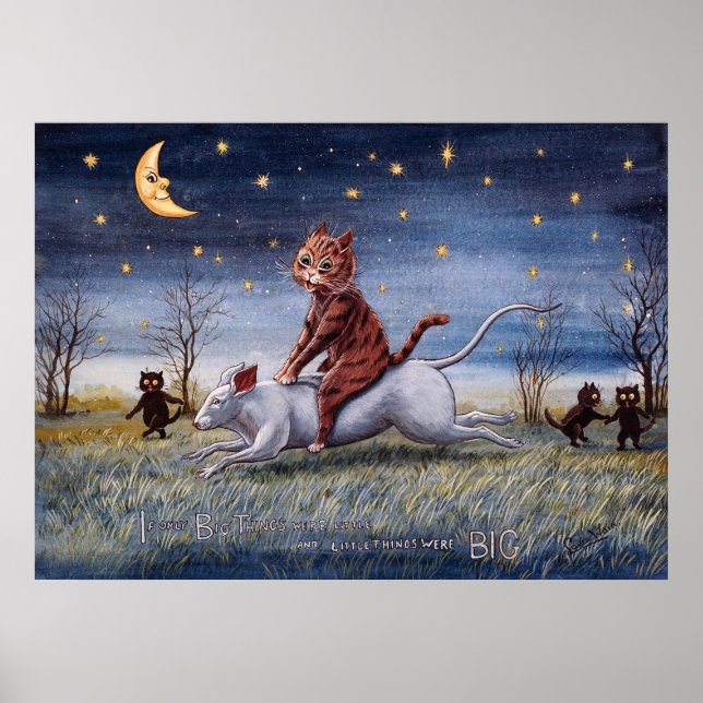 Cat Imagination, Louis Wain Poster (Front)