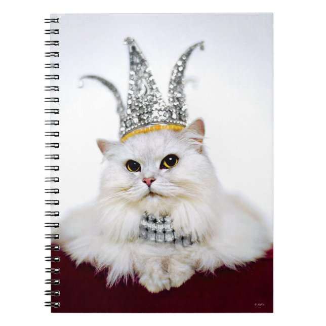 Cat in a Crown Notebook (Front)
