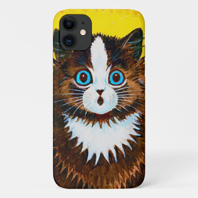 Cat in a Rainbow, Louis Wain Case-Mate iPhone Case (Back)