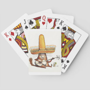 Cat in a Sombrero Playing Cards