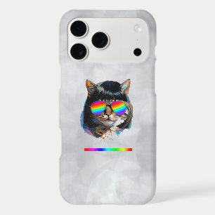 Cat in a Wig + Sunglasses (Painting #5 + RGB)