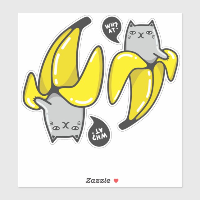 Cat in banana (Sheet)