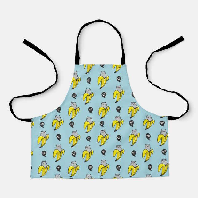 Cat in banana apron (Front)
