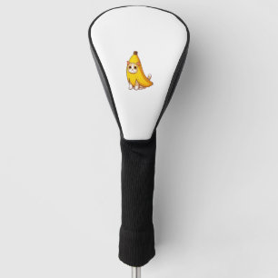 Cat in Banana Costume  Golf Head Cover