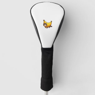 Cat in Banana Costume Golf Head Cover