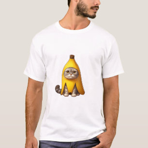 Cat in Banana Costume  T-Shirt