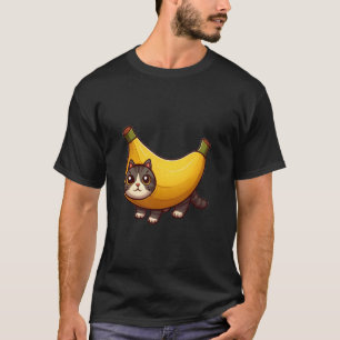 Cat in Banana Costume T-Shirt