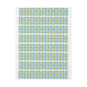 Cat in banana wrap around label