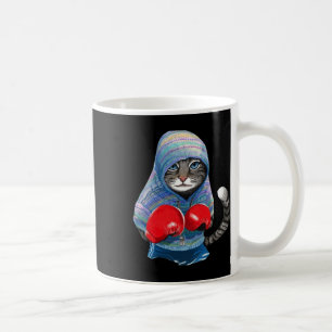 Cat In Boxing Suit Coffee Mug
