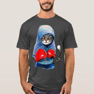 Cat In Boxing Suit T-Shirt