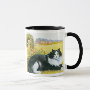 Cat in His Garden Gift Mug