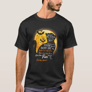 Cat In Moonlight Twist The Bones And Bend The Back T-Shirt