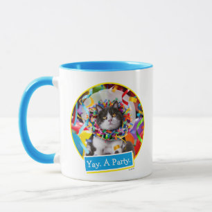 Cat In Party Cone Mug