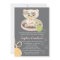 Cat in Pink Diapers Baby Shower Invitation