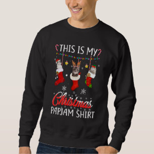 Cat In Socks Christmas Dog Sweater Xmas
