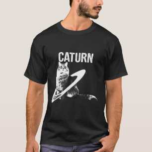 Cat In Space Caturn T-Shirt