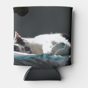 Cat in Sunspot Do Not Disturb Can Cooler