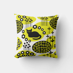 Cat in the Garden Cushion