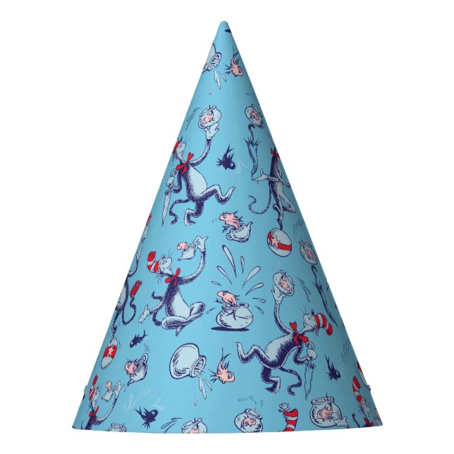 Cat In The Hat | Blue Pattern (Front)