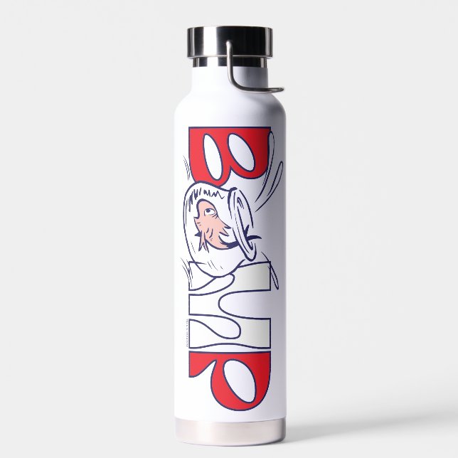 Cat In the Hat | Bump Water Bottle (Left)