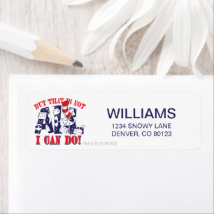 Cat in the Hat   But That Is Not All I Can Do Return Address Label