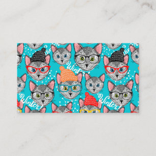 Cat in the hat calling card