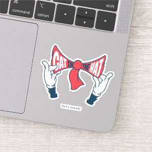 Cat In the Hat   Cat Text Bow Tie