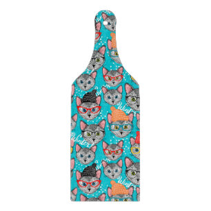 Cat in the hat cutting board