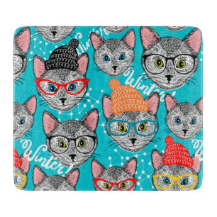 Cat in the hat cutting board