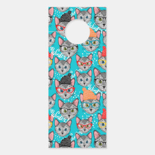 Cat in the hat door hanger