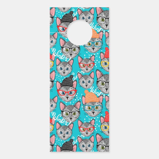 Cat in the hat door hanger (Front)