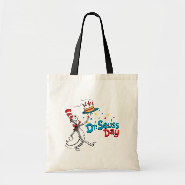 Cat in the Hat | Dr. Seuss Day Tote Bag (Front)