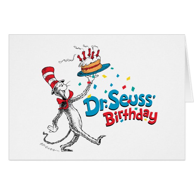 Cat in the Hat | Dr. Seuss's Birthday (Front Horizontal)