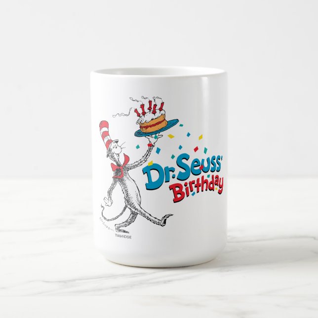 Cat in the Hat | Dr. Seuss's Birthday Coffee Mug (Center)