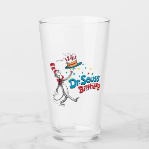 Cat in the Hat   Dr. Seuss's Birthday Glass