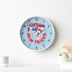 Cat In the Hat I Know Some New Tricks Clock