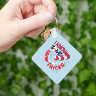 Cat In the Hat I Know Some New Tricks Key Ring