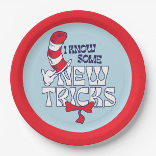 Cat In the Hat   I Know Some New Tricks Paper Plate